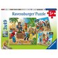 Ravensburger pusle 3x49 tk, Piraadid hind ja info | Pusled | kaup24.ee