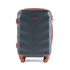 Зеленый чемодан для ручной клади ALBATROSS цена и информация | Чемоданы, дорожные сумки | kaup24.ee