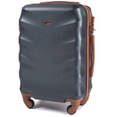 Зеленый чемодан для ручной клади ALBATROSS цена и информация | Чемоданы, дорожные сумки | kaup24.ee