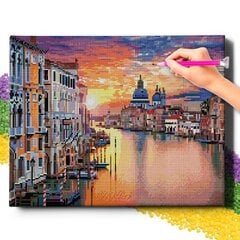 Teemantmosaiik 5D teemantmaal Oh kunst! Veneetsia, 40x50 cm цена и информация | Алмазная мозаика | kaup24.ee