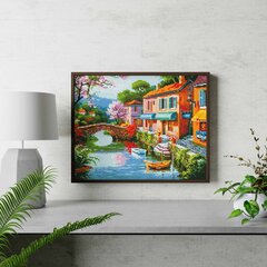 Алмазная Мозаика на Раме Пейзаж 5D Diamond Painting Oh Art! 40x50 cm цена и информация | Алмазная мозаика | kaup24.ee