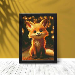 Алмазная Мозаика на Раме Лисенок 5D Diamond Painting Oh Art! 30x40 cm цена и информация | Алмазная мозаика | kaup24.ee