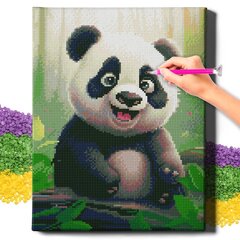 Teemantmosaiik 5D teemantmaal Oh kunst! Panda, 30x40 cm hind ja info | Teemantmaalid, teemanttikandid | kaup24.ee