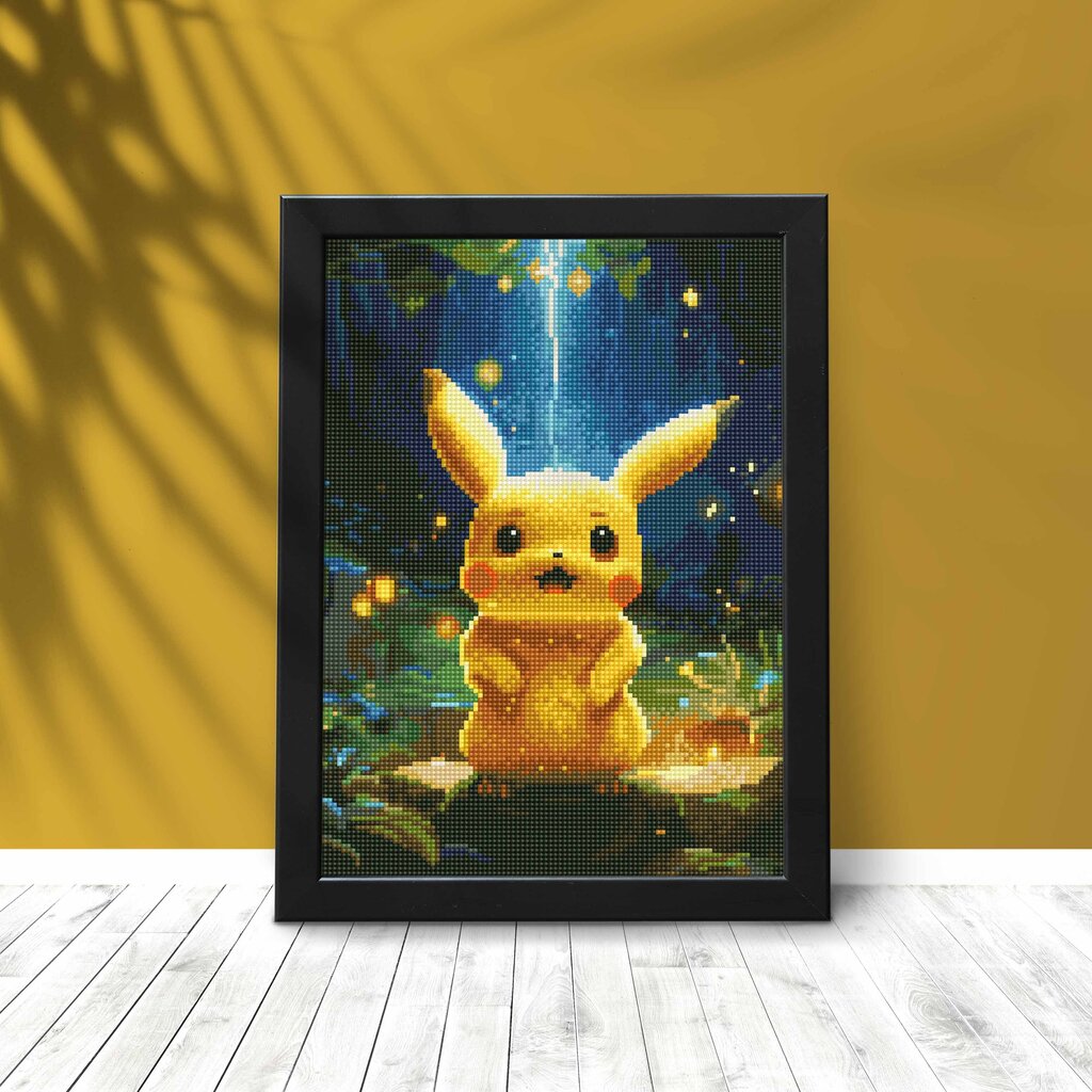 Teemantmosaiik 5D teemantmaal Oh kunst! Pokémon, 30x40 cm цена и информация | Teemantmaalid, teemanttikandid | kaup24.ee