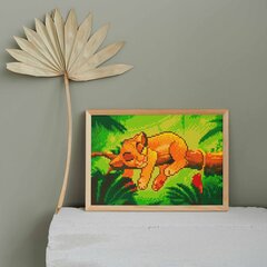 Teemantmosaiik 5D teemantmaal Oh kunst! Simba, 20x30 cm цена и информация | Алмазная мозаика | kaup24.ee