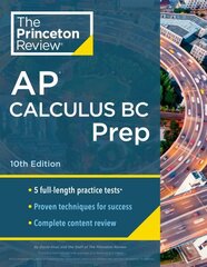 Princeton Review AP Calculus BC Prep, 2024 hind ja info | Noortekirjandus | kaup24.ee