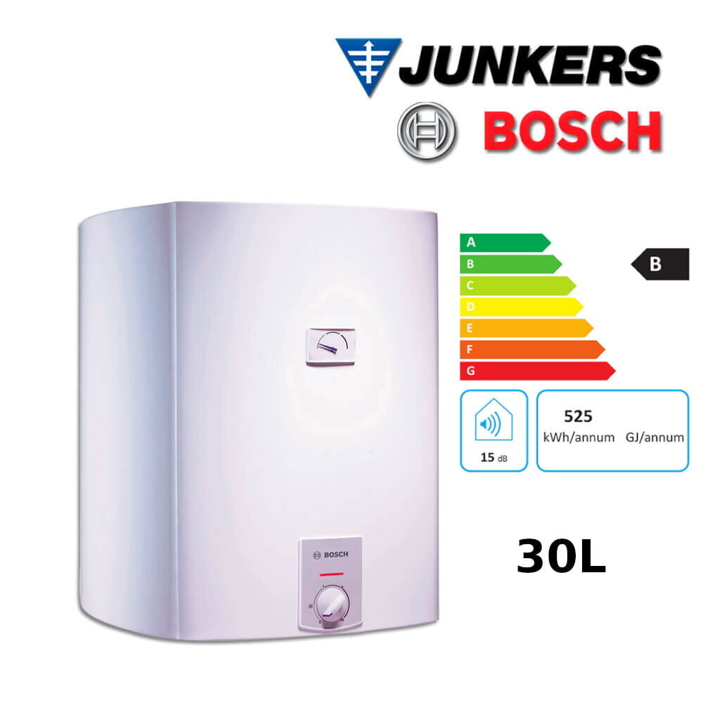 30L boiler on survekindel ja madala energiatarbimisega ooterežiimis, Bosch Tronic Plus Store hind ja info | Boilerid | kaup24.ee