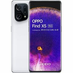 Oppo Find X5 5G 6,55" Snapdragon 888 8 GB RAM 256 GB White цена и информация | Мобильные телефоны | kaup24.ee