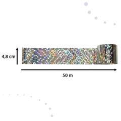 Linde tõrjuv helkurteip, 4,8 cm x 50 m, 1 tk. цена и информация | Декорации для сада | kaup24.ee