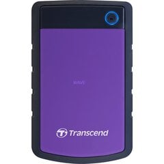 Transcend StoreJet 25H3P 4TB väline kõvaketas hind ja info | Välised kõvakettad (SSD, HDD) | kaup24.ee