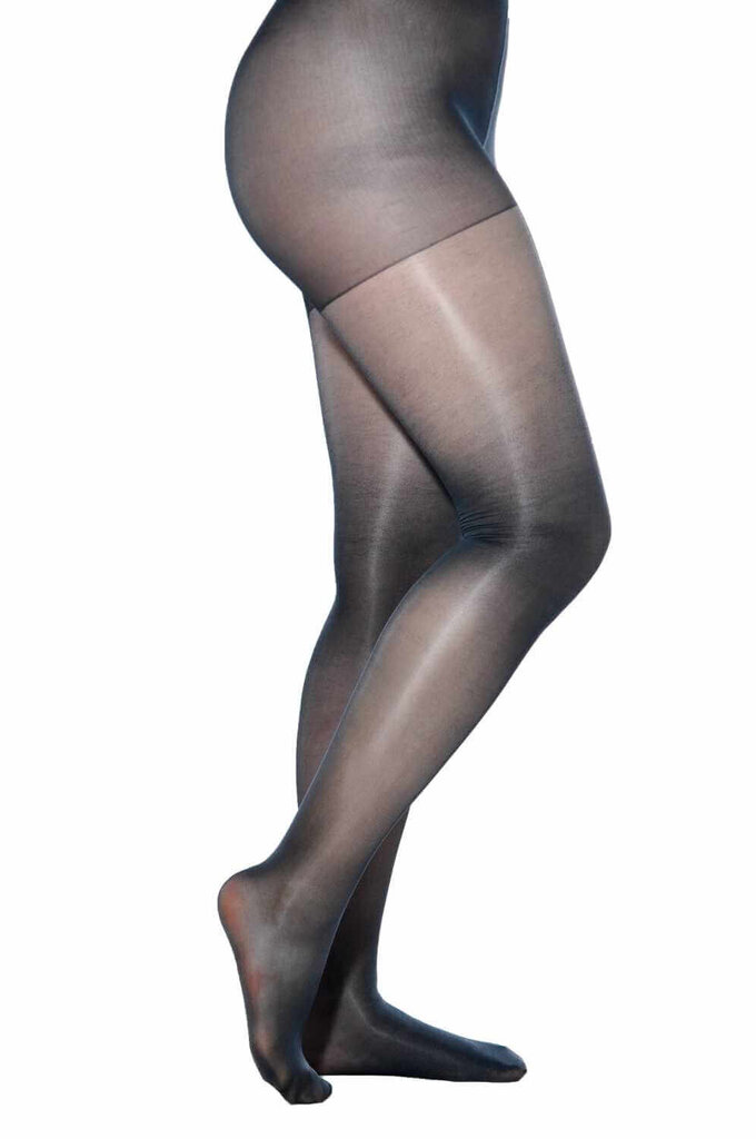 Naiste läikivad sukkpüksid Aurellie, must, 20 den hind ja info | Sukkpüksid | kaup24.ee