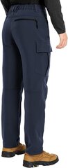 Брюки мужские софтшелл Hiauspor, синие цена и информация | Мужские брюки | kaup24.ee