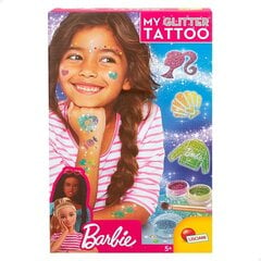 Ajutised tätoveeringud Barbie My Glitter, 20 tk цена и информация | Кисти для макияжа, спонжи | kaup24.ee