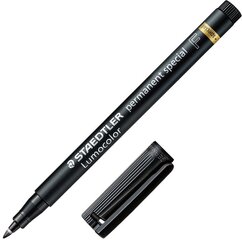 Перманентная ручка Staedtler Lumocolor, черная цена и информация | Письменные принадлежности | kaup24.ee