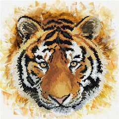 Набор для вышивки крестом Needleart World Tiger, 30,50х30,50 цена и информация | Принадлежности для вышивания | kaup24.ee