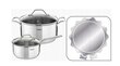 Kaanega pott Tefal Intuition B8644674, 24 cm, 5 l цена и информация | Potid ja kiirkeedupotid | kaup24.ee