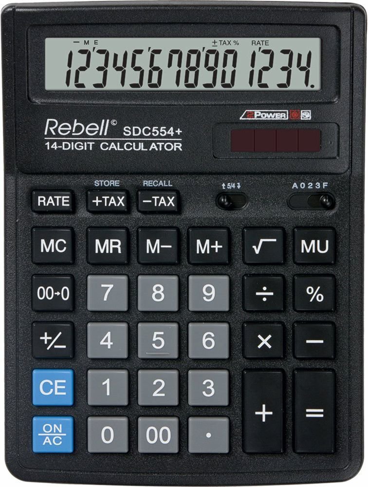 Lauakalkulaator Rebell BDC514 цена и информация | Kirjatarbed | kaup24.ee