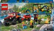 60412 Lego® City 4x4 tuletõrjeauto koos päästepaadiga hind ja info | Klotsid ja konstruktorid | kaup24.ee