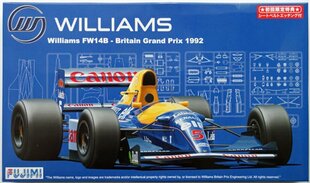 Liimitav mudel Fujimi GP-17 Williams FW14B England GP 90528 1/20 hind ja info | Liimitavad mudelid | kaup24.ee