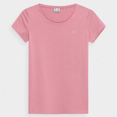 Naiste T-särk 4F, roosa hind ja info | Naiste T-särgid | kaup24.ee