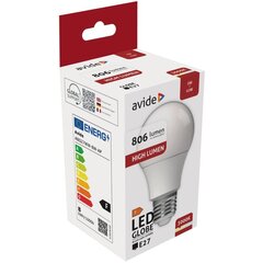 Avide LED pirn 8W A60 E27 3000K цена и информация | Лампочки | kaup24.ee