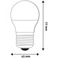 Avide LED pirn 6,5W G45 E27 3000K цена и информация | Lambipirnid, lambid | kaup24.ee