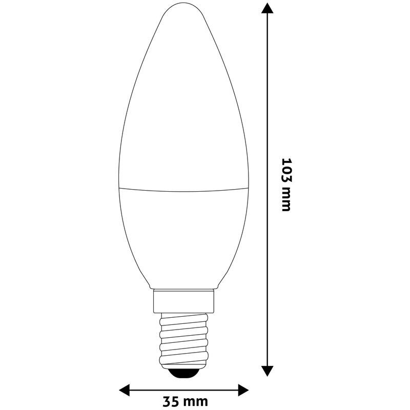 Avide LED pirn 6,5W B35 E14 3000K цена и информация | Lambipirnid, lambid | kaup24.ee