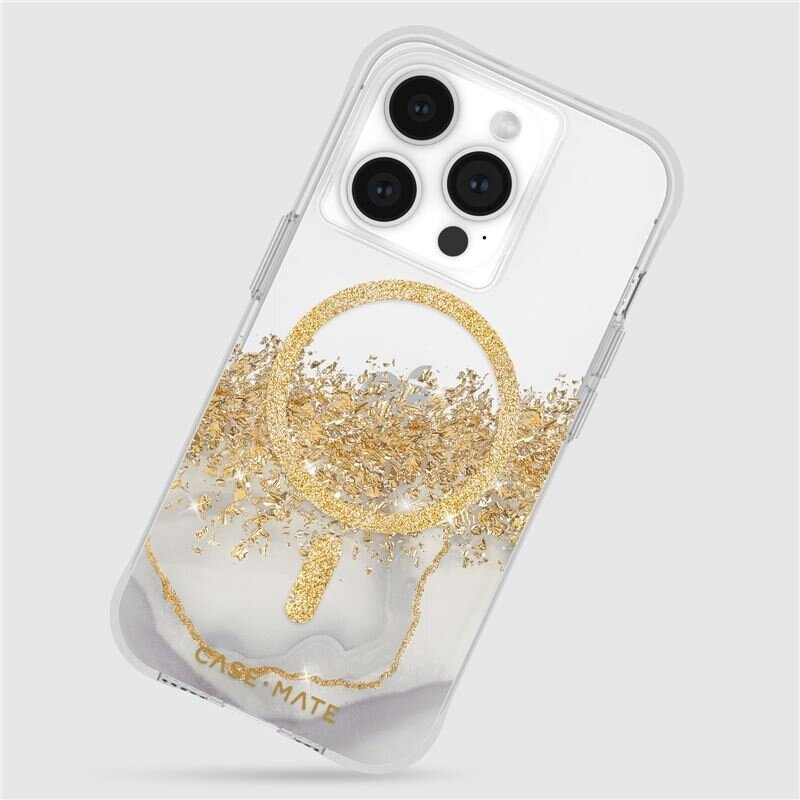 Case Mate Karat Marble case, MagSafe- iPhone 15 Pro hind ja info | Telefoni kaaned, ümbrised | kaup24.ee