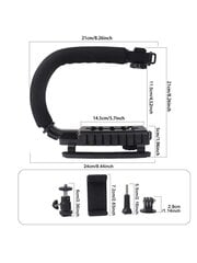 Ручной стабилизатор для камеры Electronics LV-121, 1 шт. цена и информация | Аксессуары для видеокамер | kaup24.ee