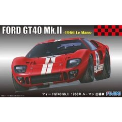 Сборная пластиковая модель. Fujimi - #3 Ford GT40 Mk II 66 LeMans, 1/24, 12606 цена и информация | Склеиваемые модели | kaup24.ee