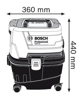 Bosch B 6019E5000 цена и информация | Tolmuimejad | kaup24.ee