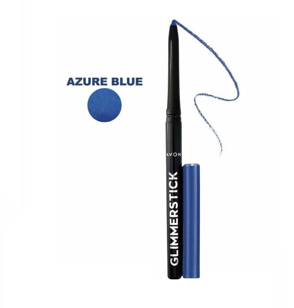 Glimmerstick Diamond silmapliiats, Azure blue, Avon цена и информация | Ripsmetušid, lauvärvid, silmapliiatsid, seerumid | kaup24.ee