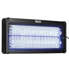 Ловушка Vayox IKV-30W для комаров и лампа от насекомых UVA 30W 4500V действие 120м2 (250м2 max) (52x24x6 cм), черная цена и информация | Средства от комаров и клещей | kaup24.ee