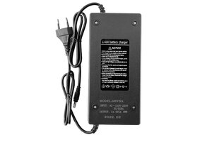 Laadija LiitoKala 13S-54.6V2A, must hind ja info | Elektritõukerataste varuosad | kaup24.ee