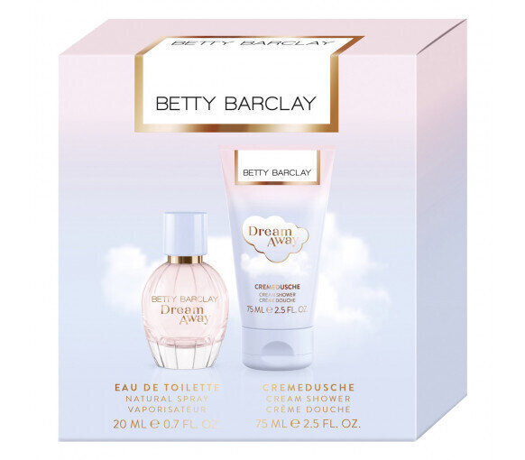Komplekt Betty Barclay Dream Away naistele: tualettvesi EDT, 20 ml + dušigeel, 75 ml цена и информация | Naiste parfüümid | kaup24.ee