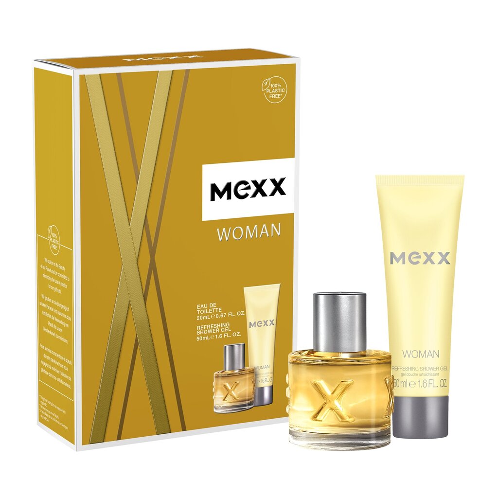 Komplekt naistele Mexx Woman: EDT 20 ml + kehakreem 50 ml цена и информация | Naiste parfüümid | kaup24.ee