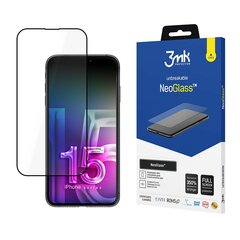 Apple iPhone 15 - 3mk NeoGlass™ screen protector цена и информация | Защитные пленки для телефонов | kaup24.ee