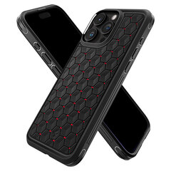 Spigen Cryo Armor case for Samsung Galaxy S24 Ultra - black and red цена и информация | Чехлы для телефонов | kaup24.ee