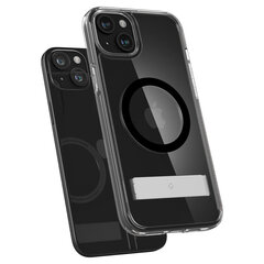 Spigen Ultra Hybrid S MagSafe case with stand for iPhone 15 - black цена и информация | Чехлы для телефонов | kaup24.ee