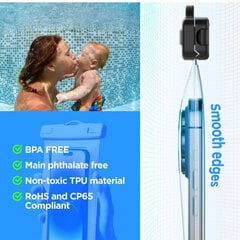 Spigen A601 Universal Waterproof цена и информация | Чехлы для телефонов | kaup24.ee