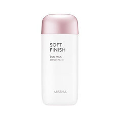 Päikesekaitsepiim Missha All Around Safe Block Soft Finish Sun Milk SPF50+/PA+++, 70 ml цена и информация | Кремы от загара | kaup24.ee