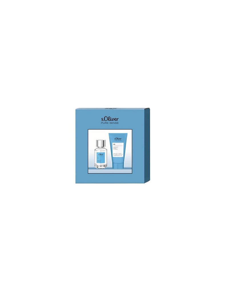 Komplekt s.Oliver Pure Sense meestele: tualettvesi EDT, 30 ml + dušigeel, 75 ml цена и информация | Meeste parfüümid | kaup24.ee