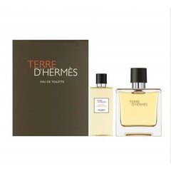 Восточно-древесный аромат для мужчины Hermes Terre D' Hermes - EDT 100 мл + shower gel 80 мл цена и информация | Мужские духи | kaup24.ee