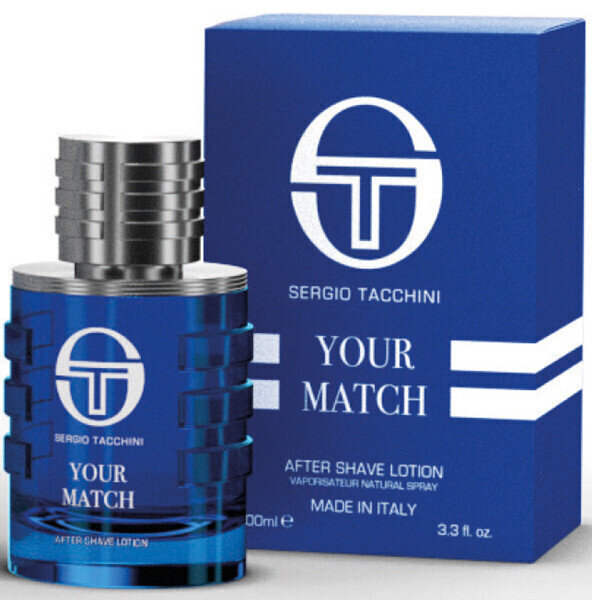 Tualettvesi Sergio Tacchini Your Match EDT meestele, 100 ml hind ja info | Meeste parfüümid | kaup24.ee