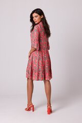 Элегантное платье с красным поясом BO00346-2-1-6 цена и информация | Платья | kaup24.ee