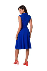 Женское коктейльное платье темно-синего и красного цвета. цена и информация | Платья | kaup24.ee