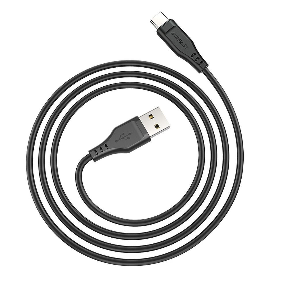 Acefast USB to Lightning 3A C3-04 (1,2m), valge цена и информация | Mobiiltelefonide kaablid | kaup24.ee