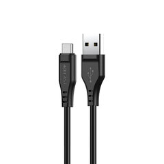 Универсальный кабель ACEFAST USB to Lightning 3A C3-04 (1.2 м) - черный цена и информация | Кабели для телефонов | kaup24.ee