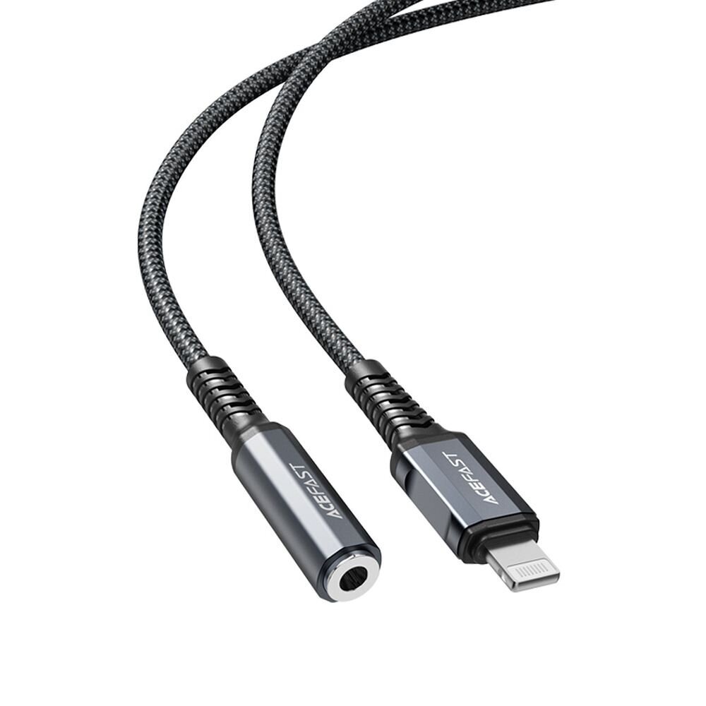 Acefast audio Lightning 8-pin - Jack 3,5mm C1-05 18 cm цена и информация | Mobiiltelefonide kaablid | kaup24.ee