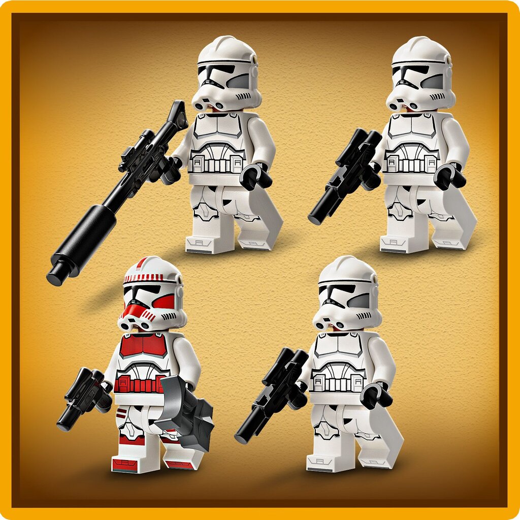 75372 LEGO® Star Wars Kloonide sõduri ja lahingudroidi lahingukomplekt hind ja info | Klotsid ja konstruktorid | kaup24.ee